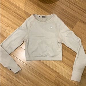 Gymshark cropped long sleeve
